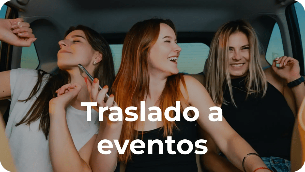 Traslado a eventos